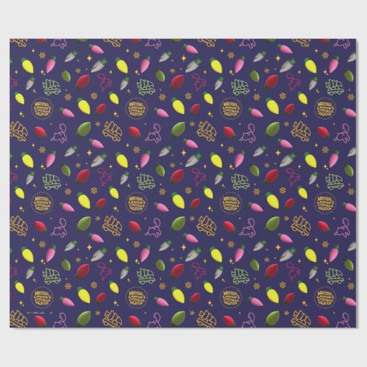 Christmas Vacation | Holiday Pattern Cadeaupapier (Vlak)