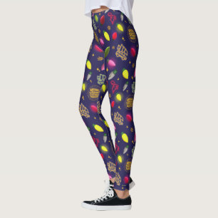 Christmas Vacation Holiday Pattern Leggings