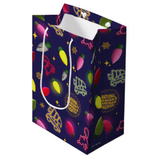 Christmas Vacation | Holiday Pattern Medium Cadeauzakje