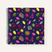 Christmas Vacation | Holiday Pattern Notitieboek (Voorkant)