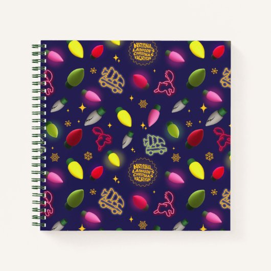 Christmas Vacation | Holiday Pattern Notitieboek (Voorkant)