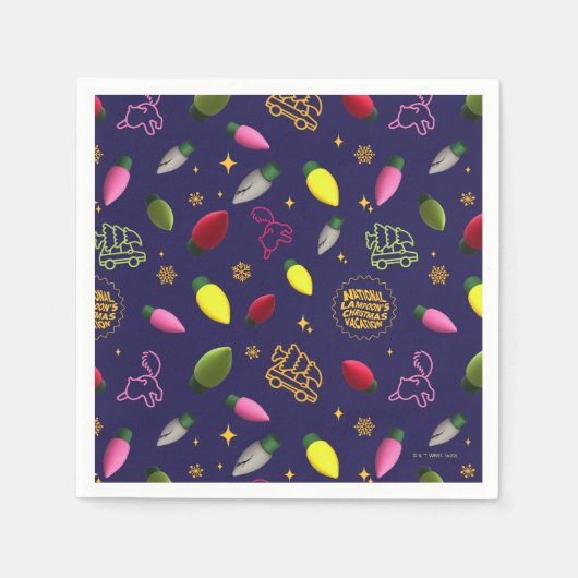 Christmas Vacation | Holiday Pattern Servet (Voorkant)