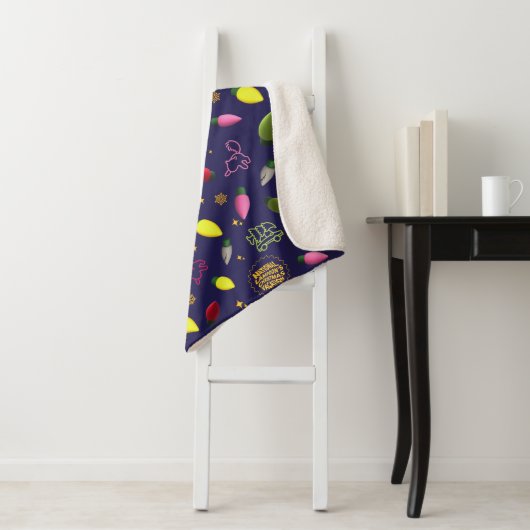 Christmas Vacation | Holiday Pattern Sherpa Deken (In situ)