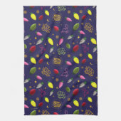 Christmas Vacation | Holiday Pattern Theedoek (Verticaal)