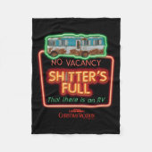 Christmas Vacation Ters Full Neon Sign  Fleece Deken (Voorkant)