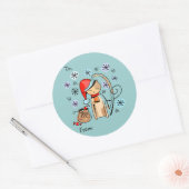 Christmas | Vakantiestische Labels (Envelop)