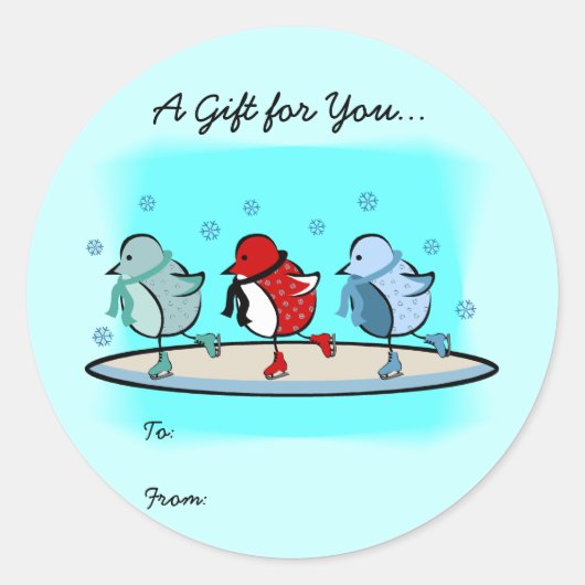 Christmas | Vakantiestische Labels (Voorkant)