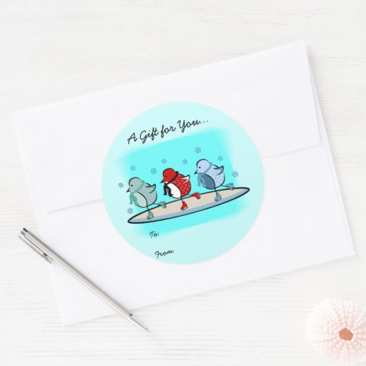 Christmas | Vakantiestische Labels (Envelop)