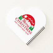 Christmas Version notitieblok Notitieboek (Achterkant)