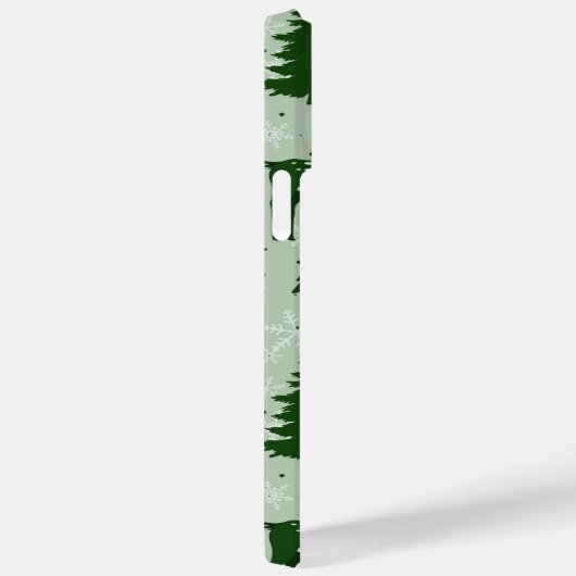 Christmas Vibe-patroon Case-Mate iPhone Case (Achterkant / Rechts)