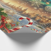 Christmas Vibes Design Style 1 Cadeaupapier (Hoek)