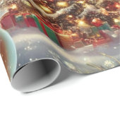 Christmas Vibes Design Style 3 Cadeaupapier (Rol Hoek)