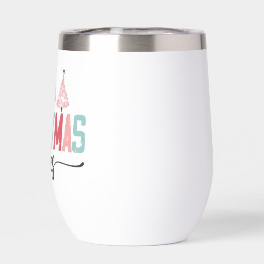 Christmas Vibes - Feestelijke boom ontwerp (Achterkant)