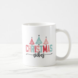 Christmas Vibes - Feestelijke boom ontwerp Koffiemok