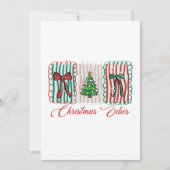 Christmas Vibes Festive Holiday Design Kaart (Voorkant)