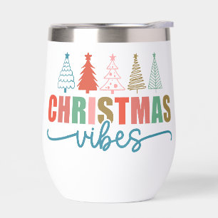 Christmas Vibes - Kleurrijke Vakantiebomen Ontwerp