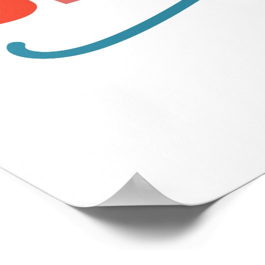 Christmas Vibes - Kleurrijke Vakantiebomen Ontwerp Poster (Hoek)