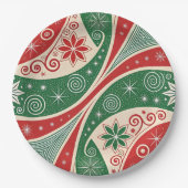 Christmas Vibes Papieren Bordje (Voorkant)