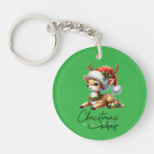 Christmas Vibes Sleutelhanger (Voorkant)