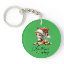 Christmas Vibes Sleutelhanger