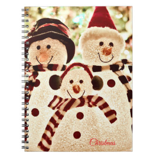 Christmas Vibes Snowman Celebration Notitieboek