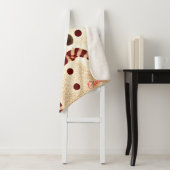 Christmas Vibes Snowman Celebration Sherpa Deken (In situ)