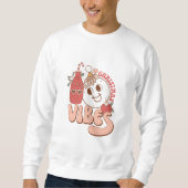 Christmas Vibes Sweatshirt voor de winter (Voorkant)