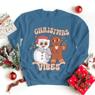Christmas Vibes Sweatshirt Winter Vakantie Seizoen