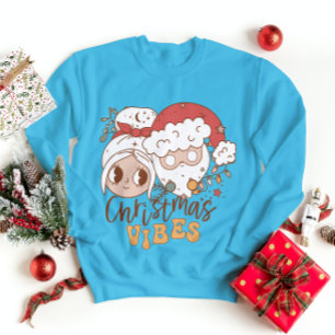Christmas Vibes Sweatshirt Winter Vakantie Seizoen