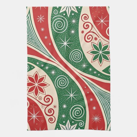 Christmas Vibes Theedoek (Verticaal)