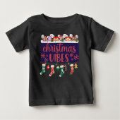 Christmas Vibes Tshirt voor kinderen (Voorkant)