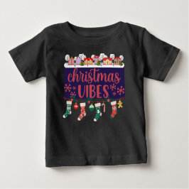 Christmas Vibes Tshirt voor kinderen