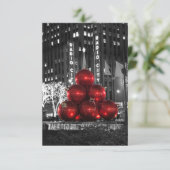 Christmas Vibes Wenskaart Bedankkaart (Staand voorkant)