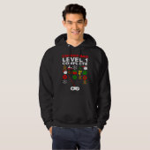 Christmas Video Gaming Decoration Invaders Gamer Hoodie (Voorkant volledig)