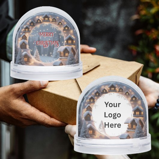 Christmas Village Customer Appreciation Gift Sneeuwbol