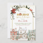 Christmas Village Holiday Open House Kaart (Voorkant)