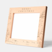 Christmas Village in Winter Gegraveerde Lijstjes (Links)