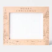 Christmas Village in Winter Gegraveerde Lijstjes (Voorkant)