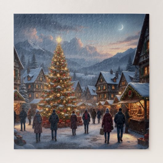 Christmas Village Legpuzzel (Verticaal)