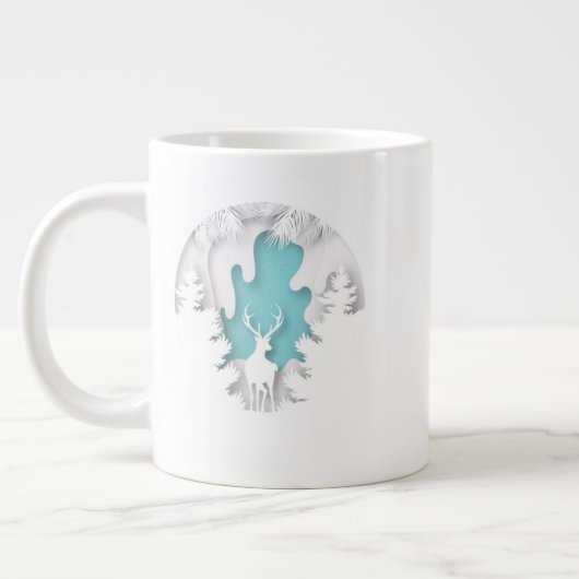 Christmas Village Mug – Cozy Holiday Cocoa & Coffe Grote Koffiekop (Links)