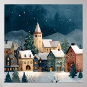 Christmas Village Poster (Voorkant)