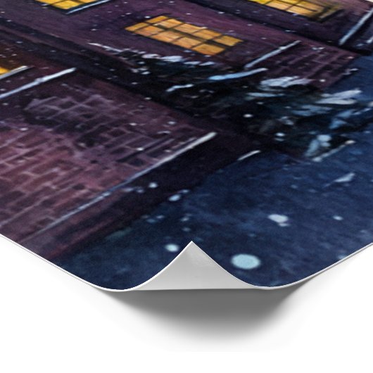 Christmas Village Poster (Hoek)