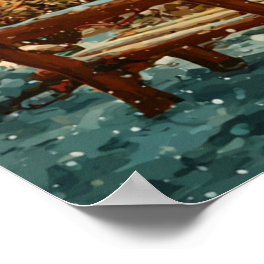 Christmas Village Poster (Hoek)