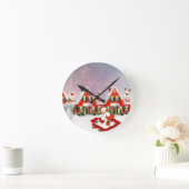 CHRISTMAS VILLAGE RONDE KLOK (Huis)