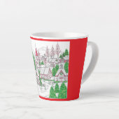 Christmas Village Small Latte Mug Mok (Rechterhoek)