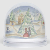 Christmas Village Snow Globe Sneeuwbol (Voorkant)
