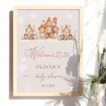 Christmas Village Winter Baby shower Welkom Poster<br><div class="desc">Het Christmas Village Winter Baby shower Welcome Poster heeft een warm en gezellig vakantiethema. Het show is een schattig dorpscène met kleine huizen versierd voor de kerst, omgeven door besneeuwde bomen en sneeuwvlokken, het creëren van een gastvrije wintersfeer. De kleuren zijn zacht en feestelijk om te passen bij het kerstseizoen....</div>