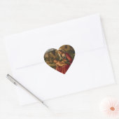 CHRISTMAS VIRGIN HART STICKER (Envelop)