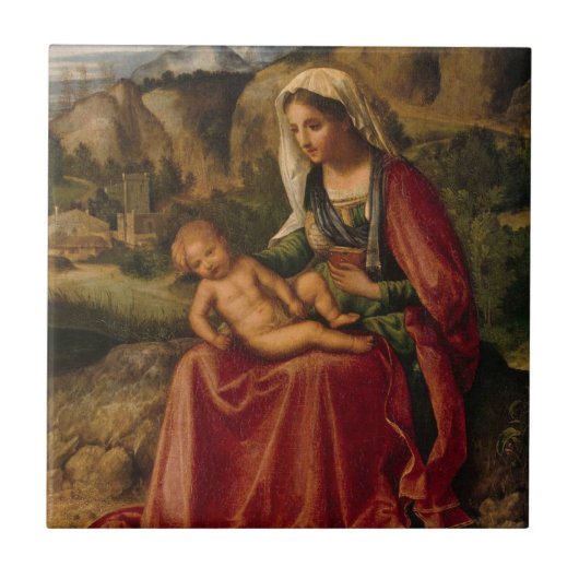 CHRISTMAS VIRGIN TEGELTJE (Voorkant)