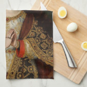 CHRISTMAS VIRGIN THEEDOEK (Quarter Fold)